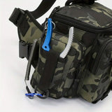 Premium Waterproof Nylon Fishing Backpack - Versatile & Waterproof Gear Storage