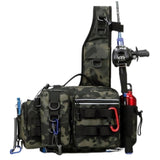 Premium Waterproof Nylon Fishing Backpack